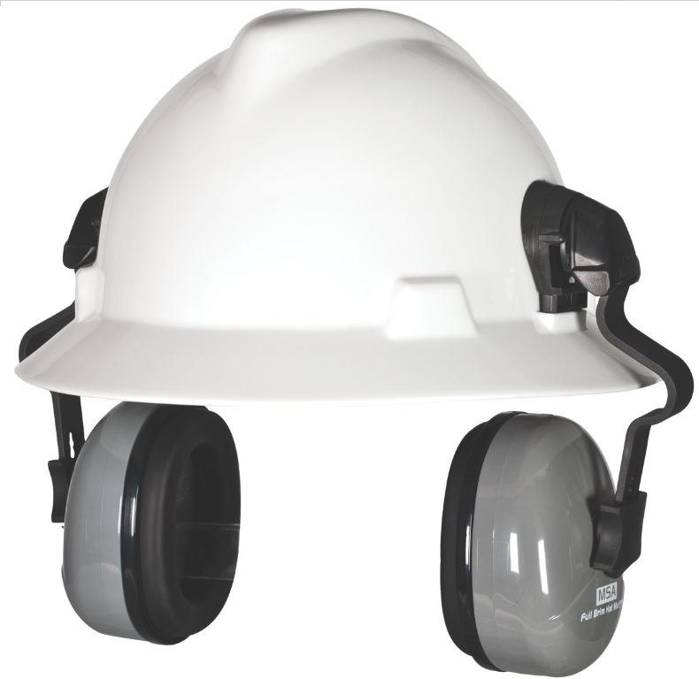 Protector auditivo para casco. Elementos de protección personal